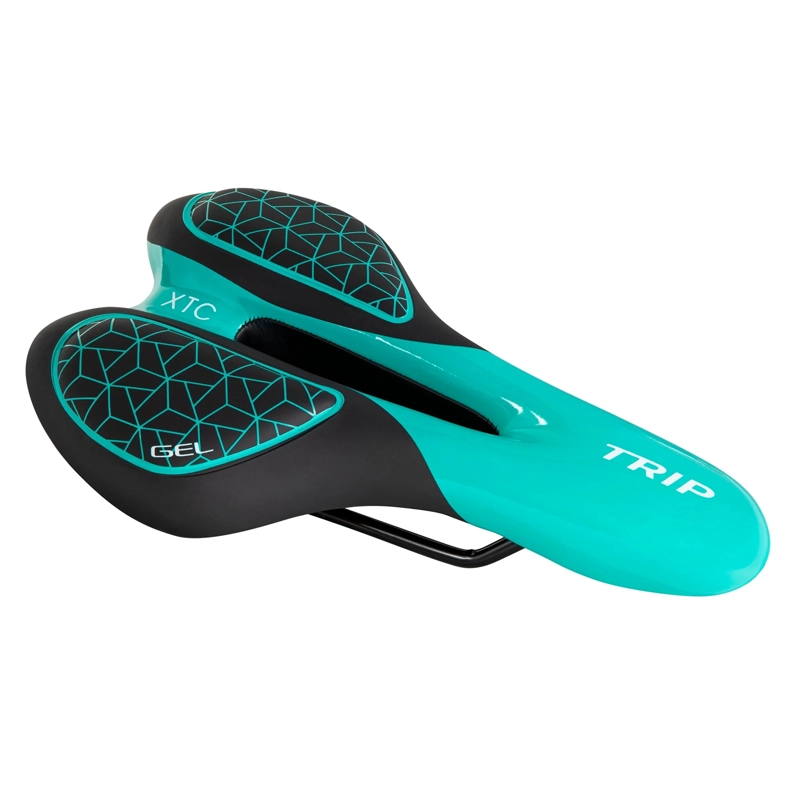 SILLIN BICI TRIP XTC GEL TURQUESA/BLACK - 1