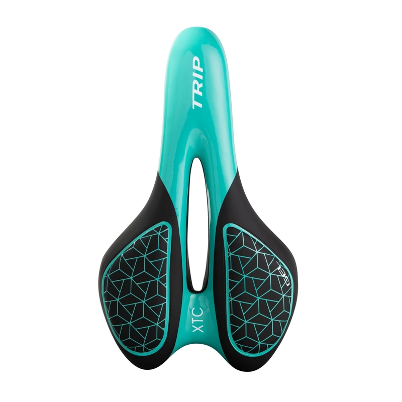 SILLIN BICI TRIP XTC GEL TURQUESA/BLACK - 2