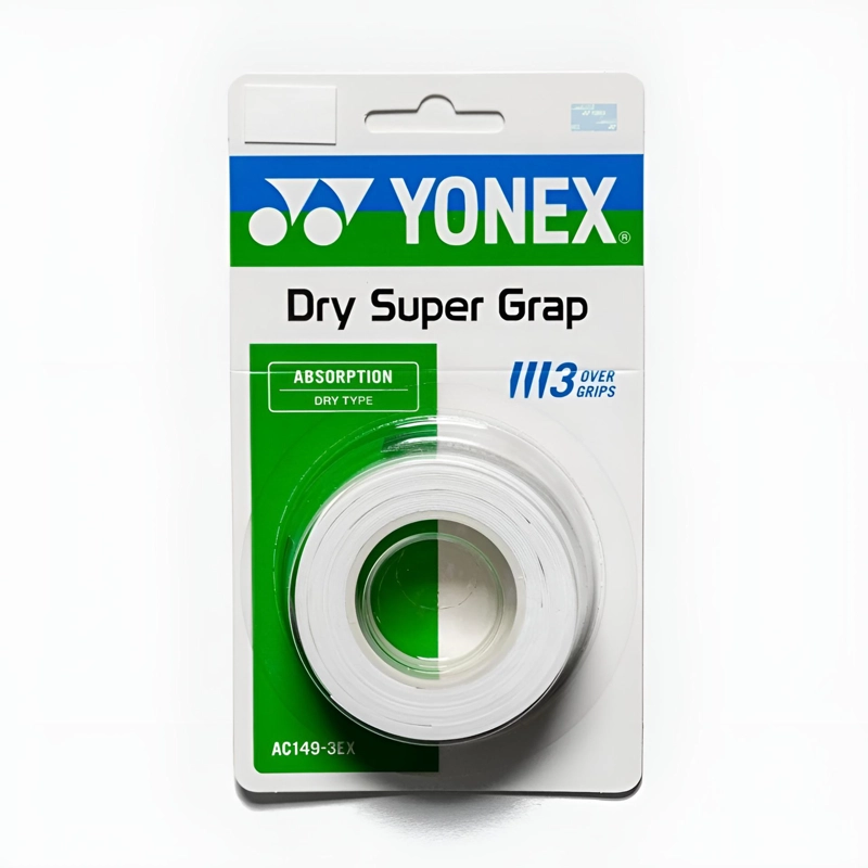 OVERGRIP YONEX DRY SUPER GRAP BLANCO X3 - 1