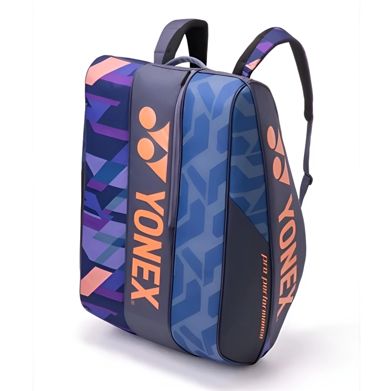 BOLSO TENIS YONEX PRO 924212 WIDE MIDNIGHT NAVY 12 RAQUETAS - 4