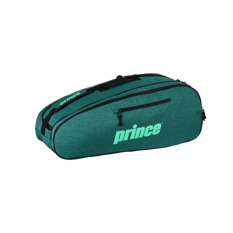 BOLSO TENIS PRINCE ESSENTIALS GREEN-MINT 6 RAQUETAS - 1