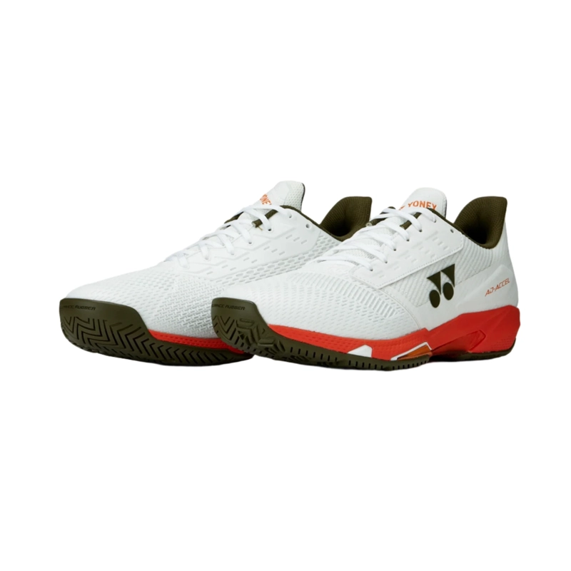 ZAPATILLA TENIS YONEX AD-ACCEL ALL COURT WHITE-ORANGE - 1