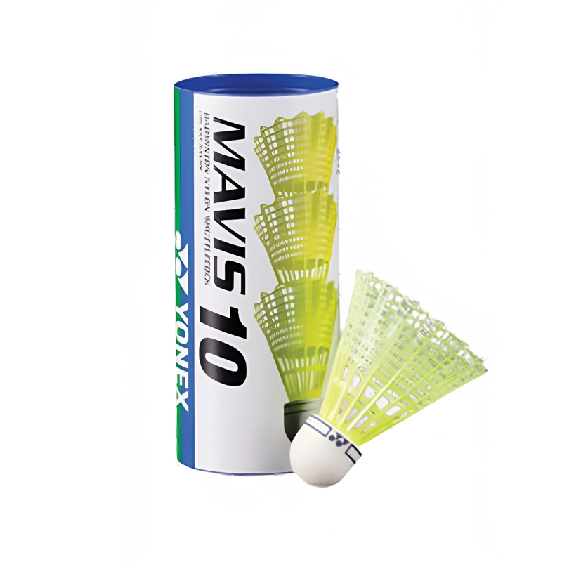PLUMILLA DE BADMINTON YONEX MEDIUM 10CBP AMARILLA X3 - 2