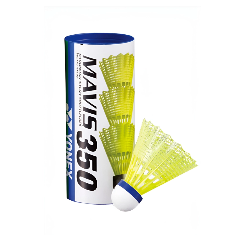 PLUMILLA DE BADMINTON YONEX MEDIUM 350CBP AMARILLA X3 - 2