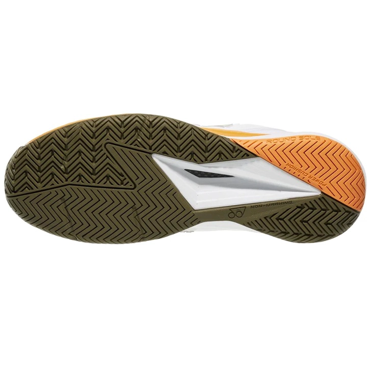 ZAPATILLA TENIS YONEX ECLIPSION 5 WHITE-BROWN - 5