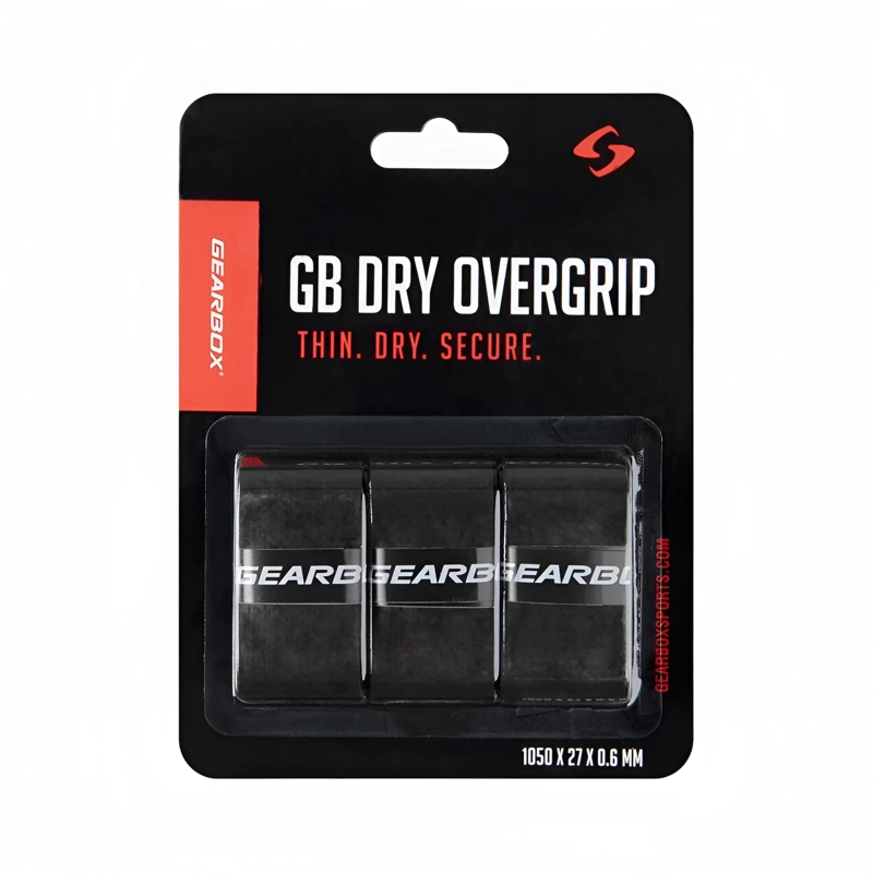 OVERGRIP RACQUETBALL GEARBOX 7G03 NEGRO X3 - 3