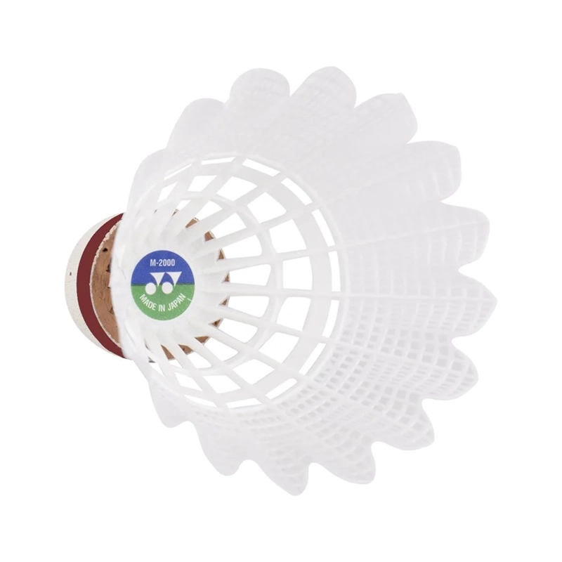 PLUMILLA DE BADMINTON YONEX 2000P FAST BLANCA X6 - 3