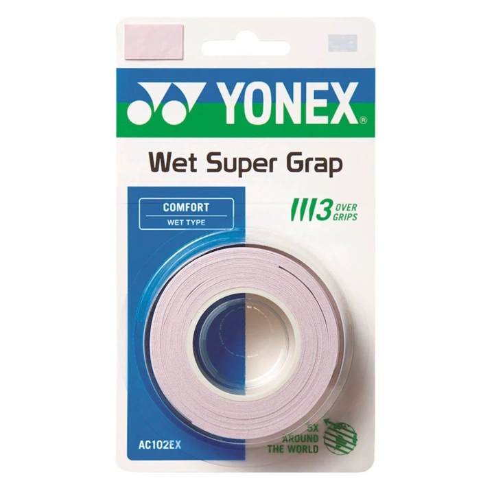 OVER GRIP YONEX SUPER GRAP MIST PINK X3 - 1