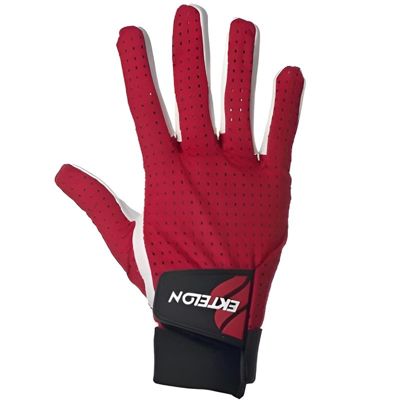GUANTE RACQUETBALL EKTELON EK19 CLASSIC DERECHO BLANCO-ROJO - 2