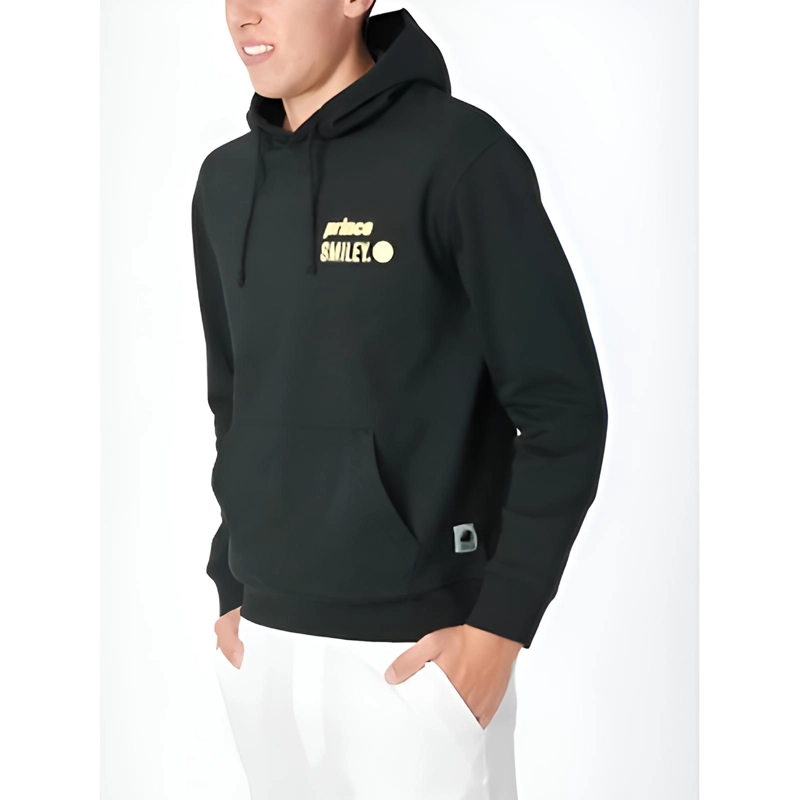 POLERON PRINCE X SMILEY ICON HOODIE NEGRO - 1