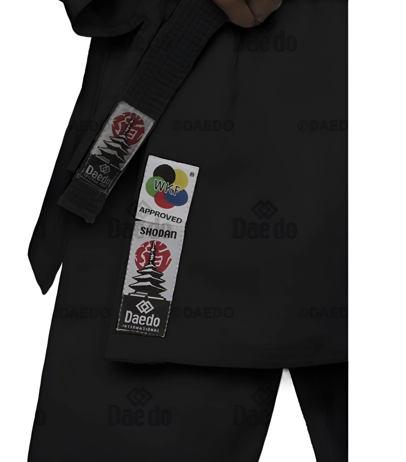 KARATEGI DAEDO SHODAN TERGAL NEGRO WKF - 2