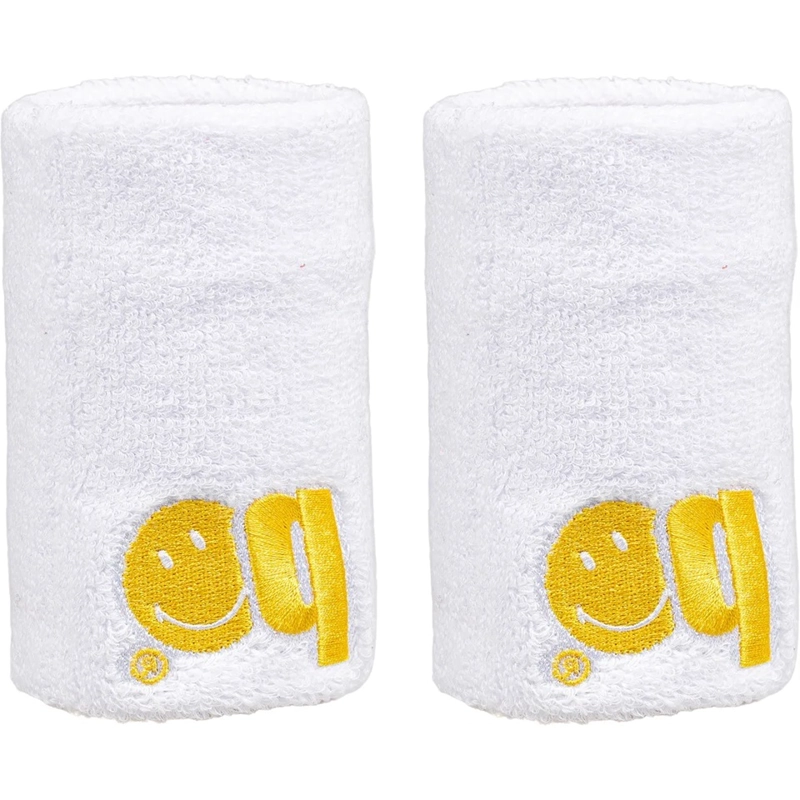 MUÑEQUERA LARGA PRINCE X SMILEY BLANCA PAR - 2
