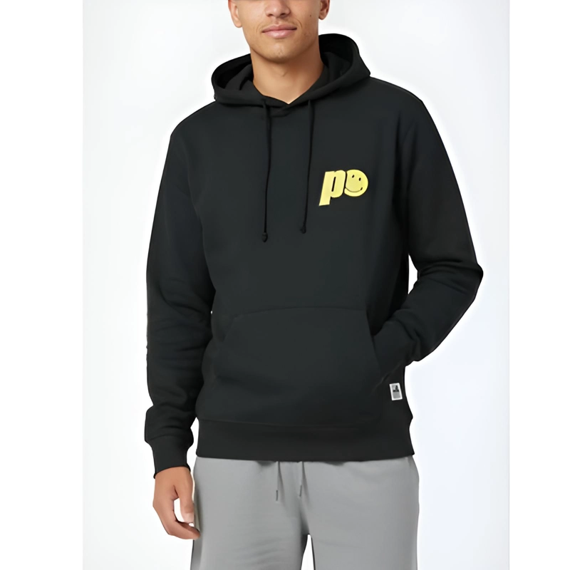 POLERON PRINCE X SMILEY BALL CAN HOODIE NEGRO - 1