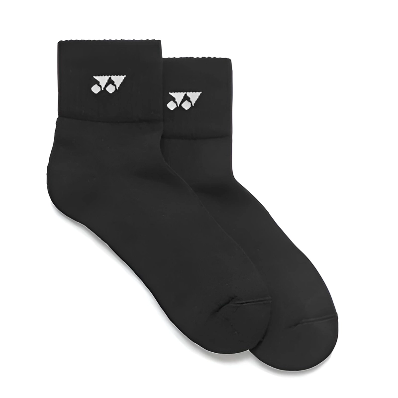 CALCETAS YONEX 19254 QUARTER PACK X3 NEGRO - 1