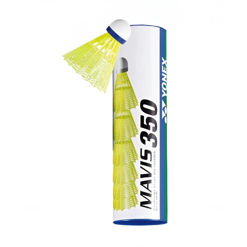 PLUMILLA DE BADMINTON YONEX MAVIS 350 AMARILLA SLOW X6 - 2