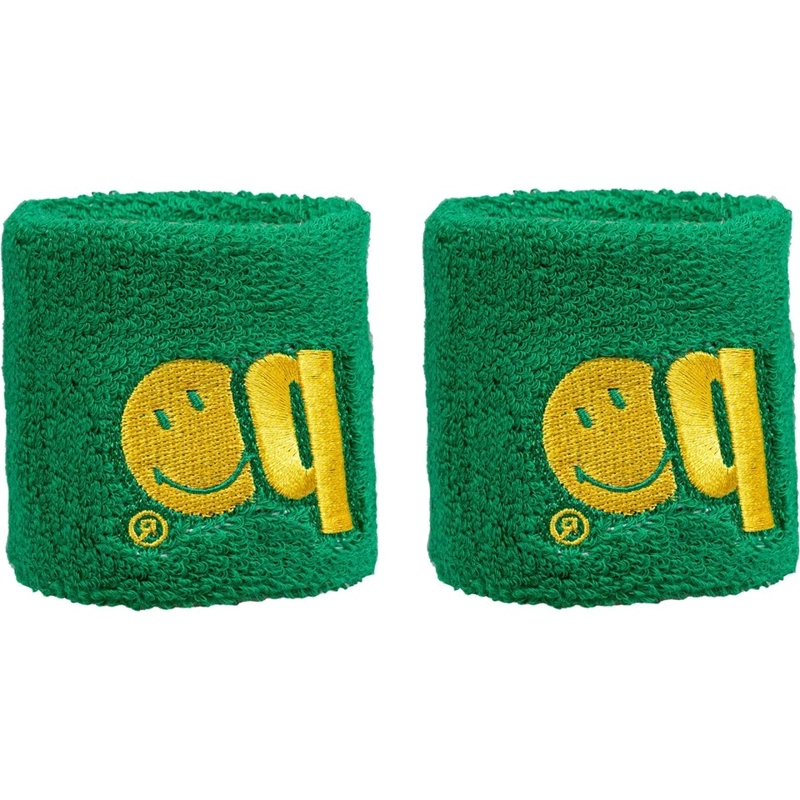 MUÑEQUERA PRINCE X SMILEY CORTA VERDE PAR - 2