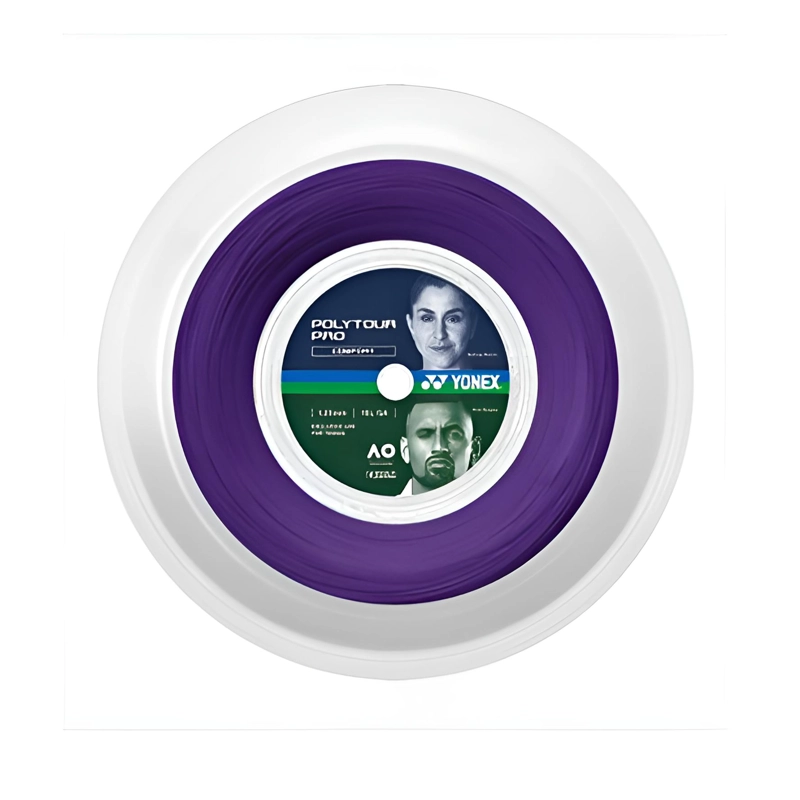 CUERDA TENIS YONEX POLYTOUR PRO 16L/1.25MM 200 MT MNIGHT PUR - 1