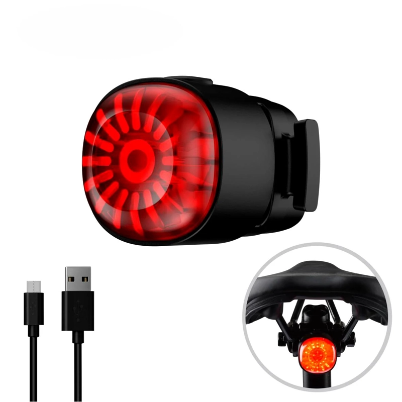 LUZ TRASERA BICI USB TRIP SUPRA 80 LM - 1