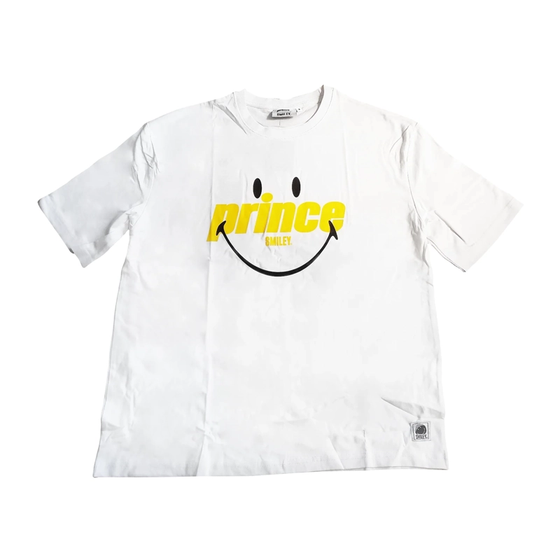 POLERA PRINCE SMILEY WHITE TEE BLANCA - 1