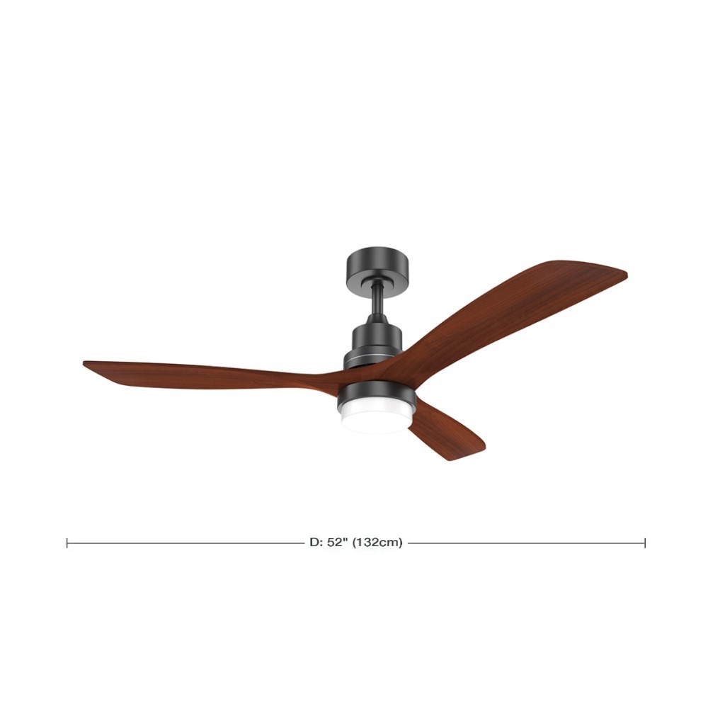 VENTILADOR DE TECHO CON LUZ Y WIFI HEIMAT 138 DIAMETRO - 4