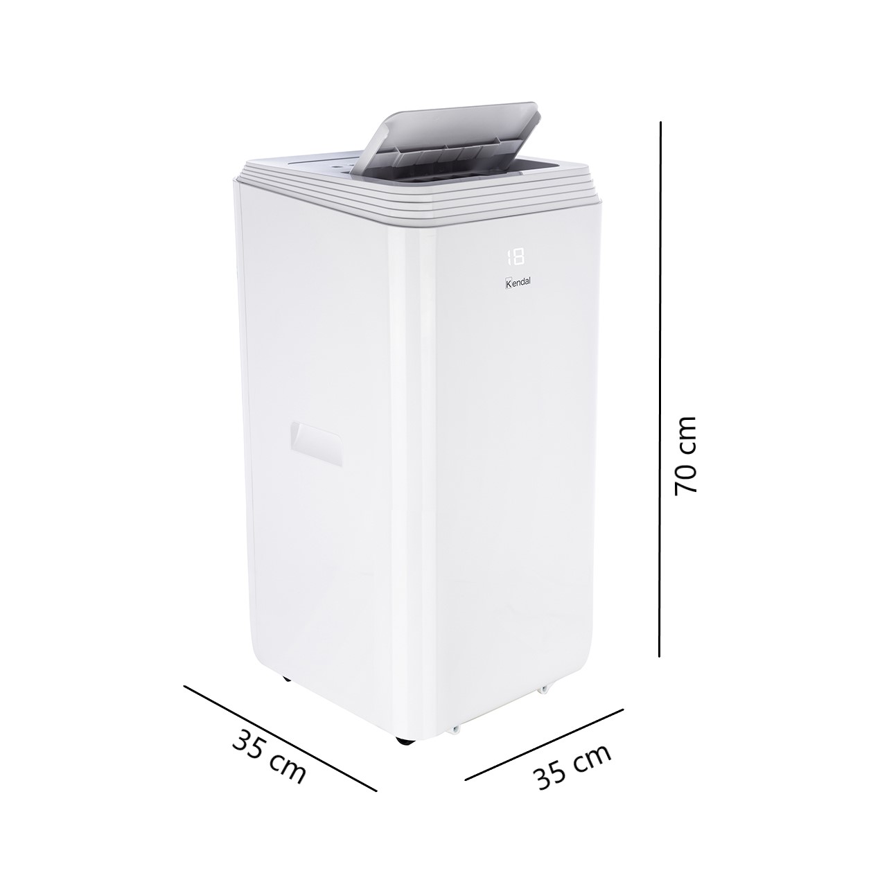 AIRE ACONDICIONADO PORTÁTIL EVOLUTION BLANCO WIFI 9000 BTU - 8