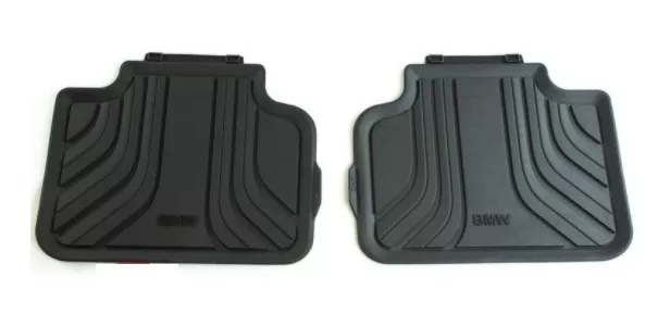 PISOS DE GOMA BMW TRASEROS ES SERIE 2 ORIGINAL - 1