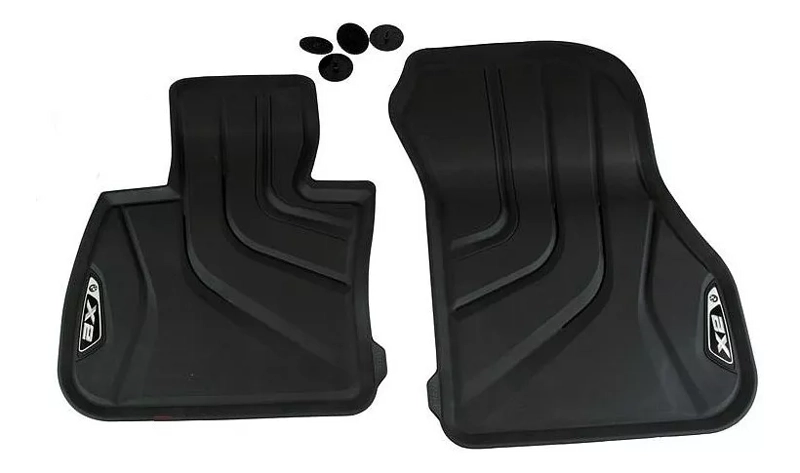 JUEGO PISO DE GOMA BMW ORIGINAL - 1