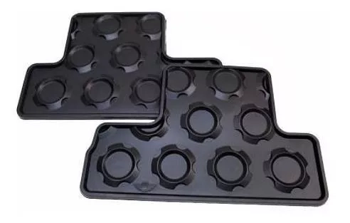JUEGO PISO GOMA MINI TRASERO R53 1.0 00/07 ORIGINAL - 2