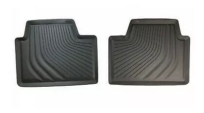 JUEGO DE PISOS DE GOMA BMW TRASEROS ES SERIE 3 G ORIGINAL - 1