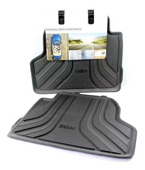 JUEGO PISO DE GOMA BMW SERIE 4 F82 14/20 ORIGINAL - 1