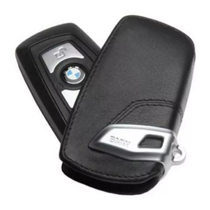LLAVERO ESTUCHE ORIGINAL BMW NEGRO - 1