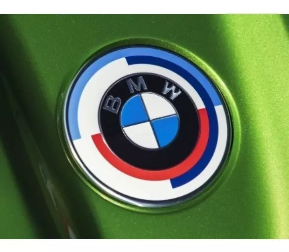 LOGO EMBLEMA DELANTERO 50 AÑOS BMW M 82MM SERIE 1 F40 - 1