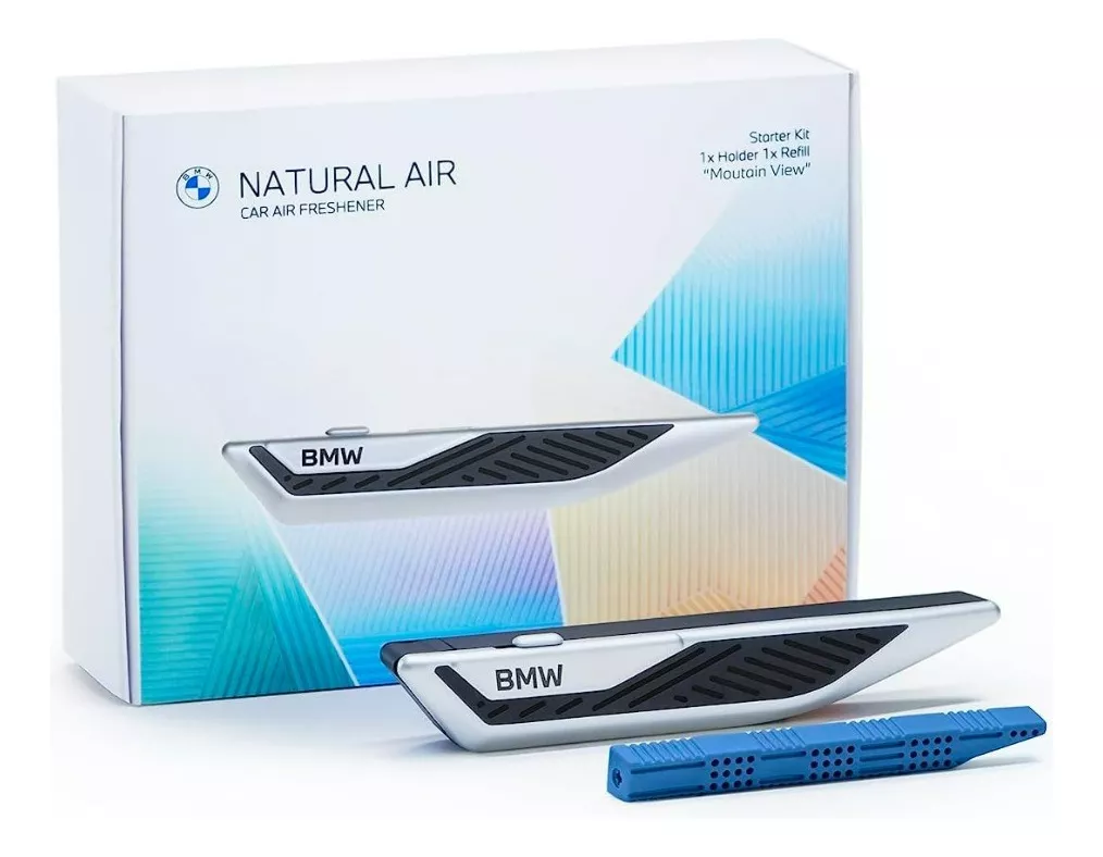 JUEGO AMBIENTADOR AROMATIZANTE INTERIOR ORIGINAL BMW NEW - 1