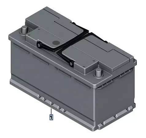 BATERÍA ORIGINAL EFB 70AH 12V BMW - 1