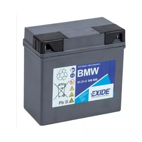 BATERÍA LIBRE DE MANTENIMIENTO (12V 19AH) ORIGINAL BMW MOTOS - 1