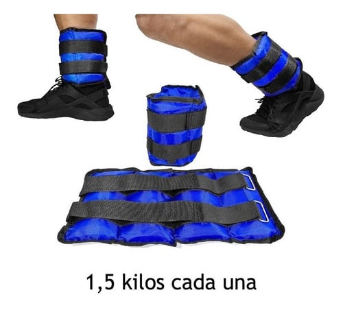 PESAS TOBILLERAS CRUSEC 3 KG Y MUÑEQUERAS - 1