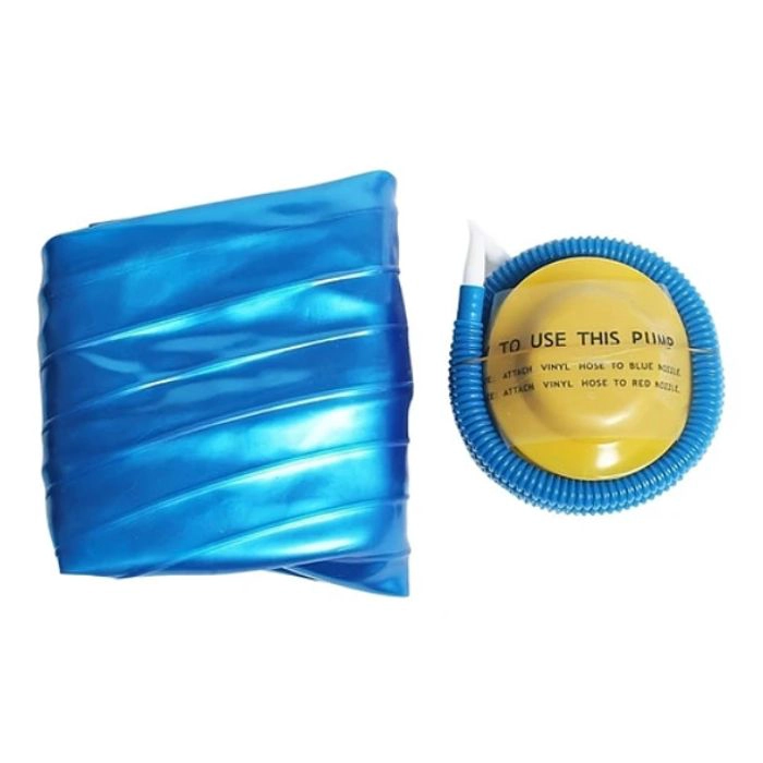 PELOTA BALON YOGA 75 CM PILATES CON INFLADOR - 4