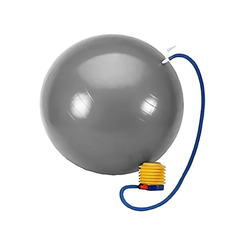 PELOTA BALON YOGA 65 CM PILATES CON INFLADOR - 1