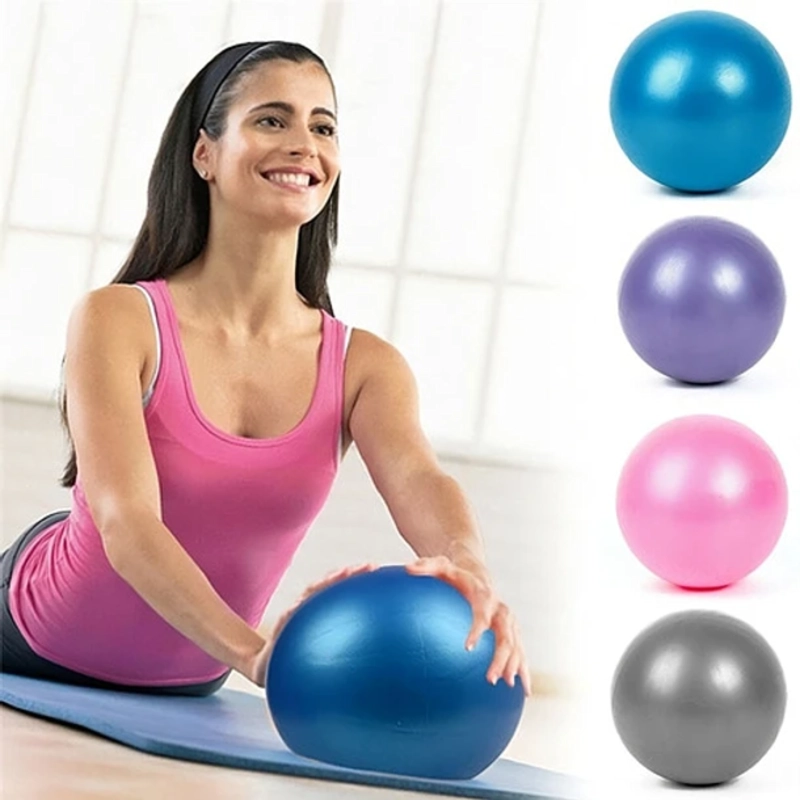 PELOTA BALON YOGA 65 CM PILATES CON INFLADOR - 2