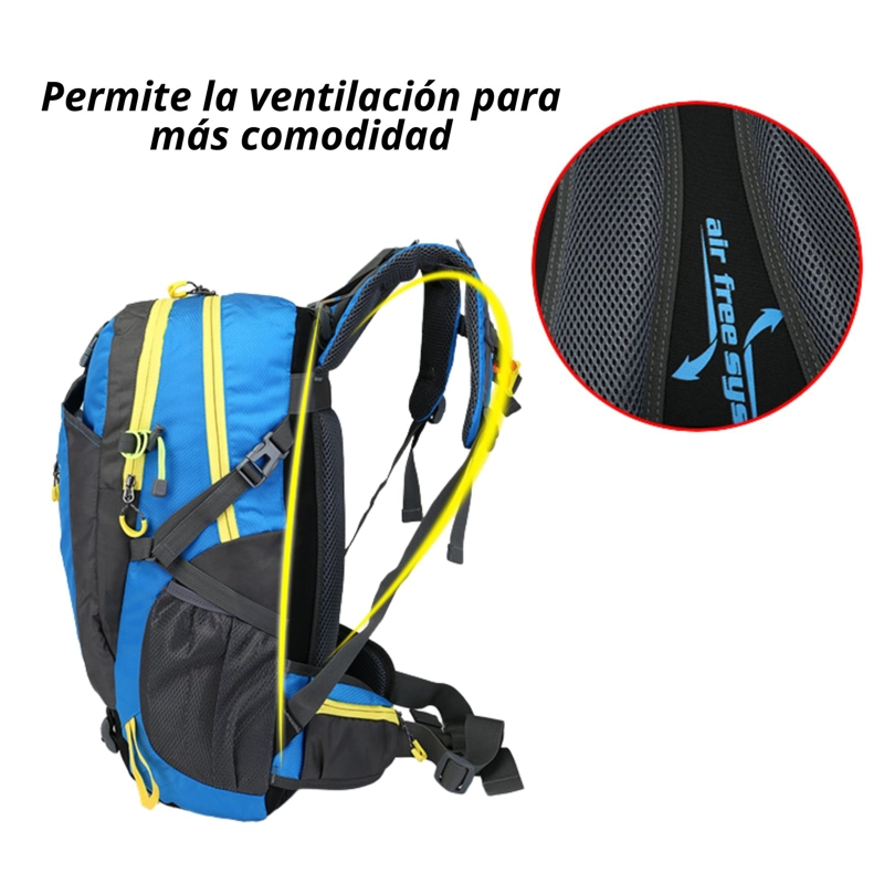 MOCHILA CRUSEC OUTDOOR DEPORTIVO TREKKING 35 LITROS - 7