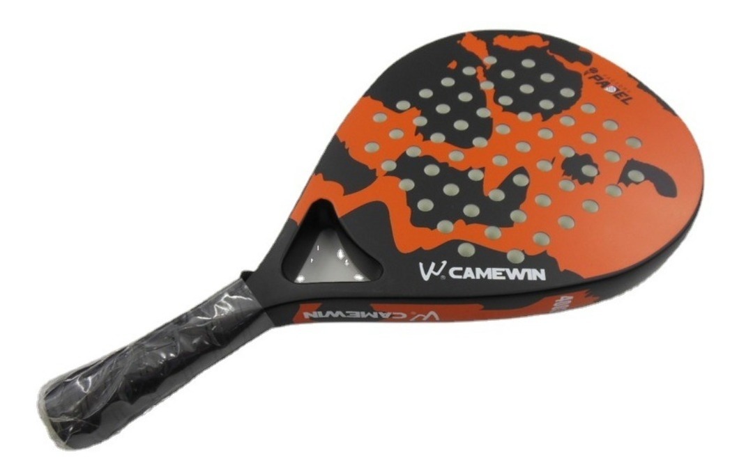 PALA PADEL CARBONO HÍBRIDO 38MM CON BOLSO DEPORTE PLAYA - 1