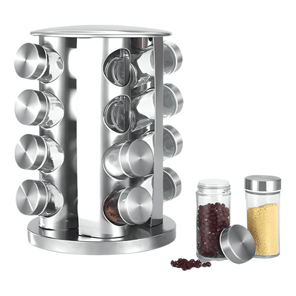 RACK ESPECIERO 16 BOTELLAS CON ROTACION 360º - 4
