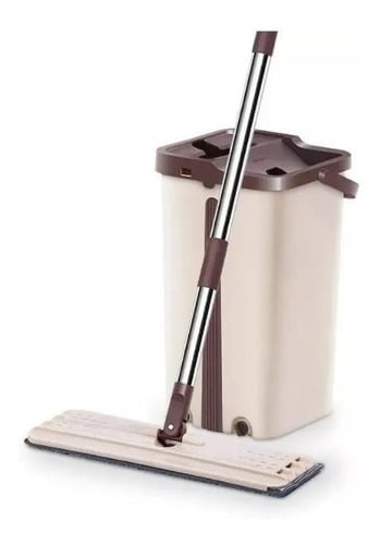 TRAPEADOR ESCURRIDOR MOPA ROTATIVA CON REPUESTO - 1