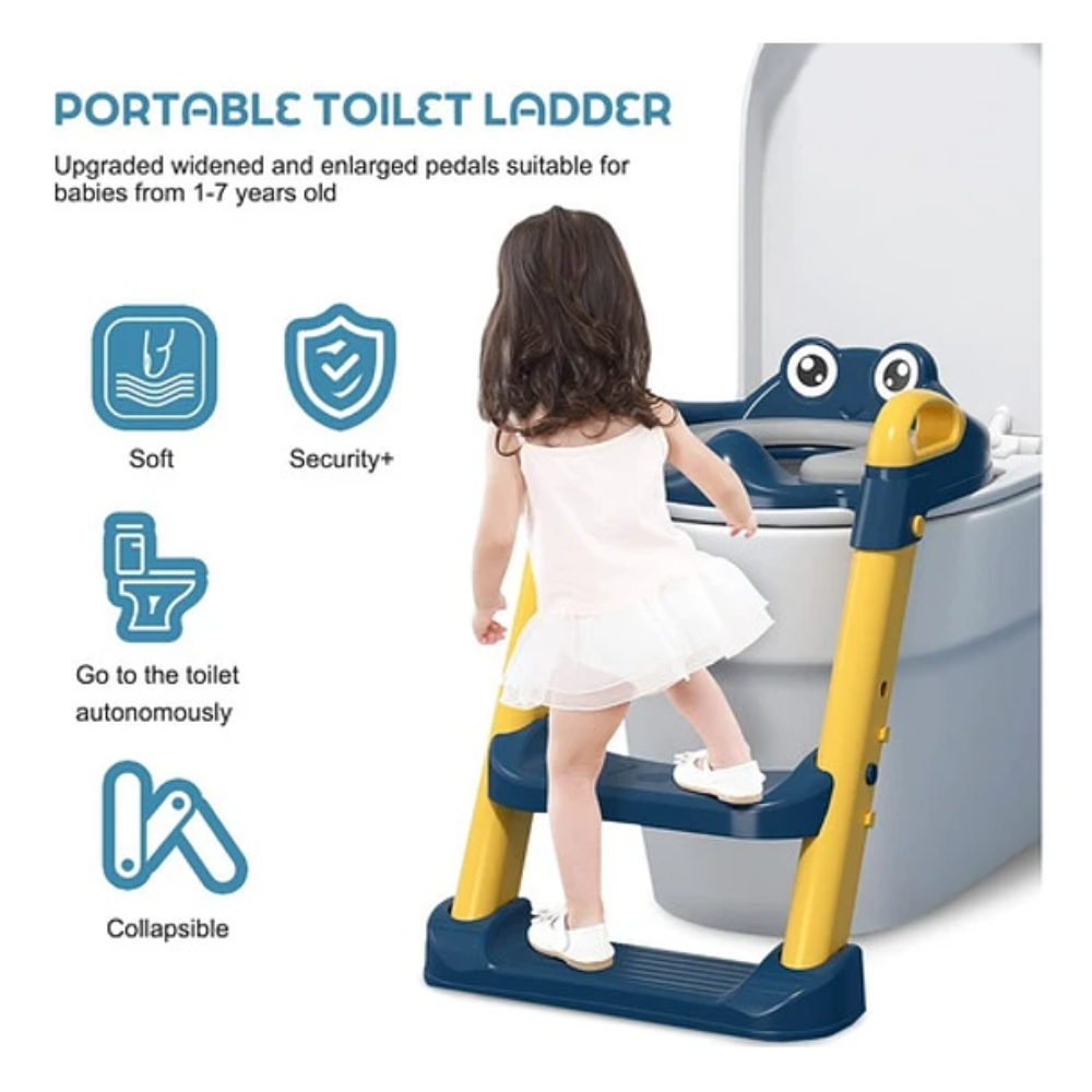 ASIENTOS ADAPTADOR CRUSEC ESCALERA INODORO BAÑO WC PARA NIÑOS - 7