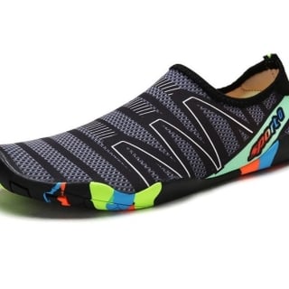 ZAPATILLAS DE PLAYA ZAPATOS DE NATACIÓN ANTIDESLIZANTE AZUL - 1