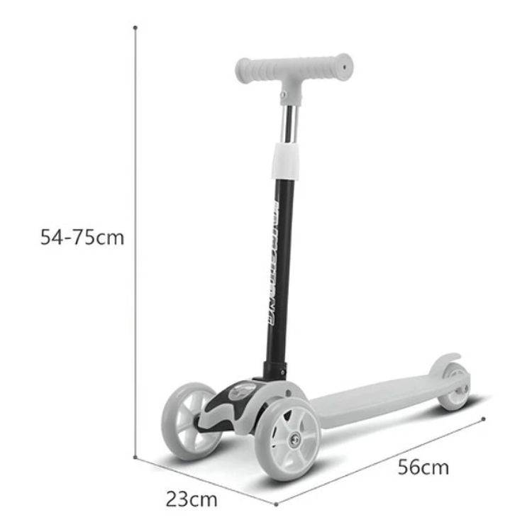 SCOOTER LED MONOPATIN TRISCOOTER PARA NIÑO - 2