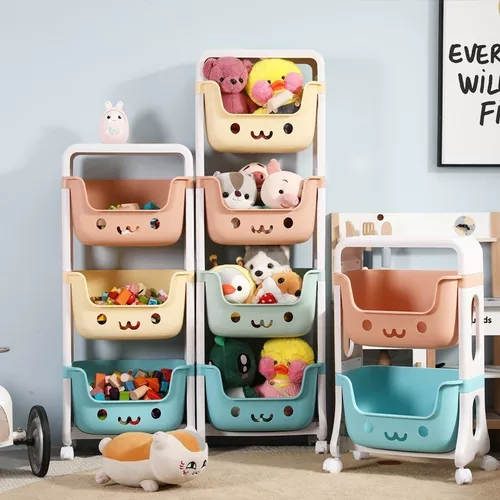 ESTANTE INFANTIL ORGANIZADOR CON SOPORTE 3 NIVELES - 4