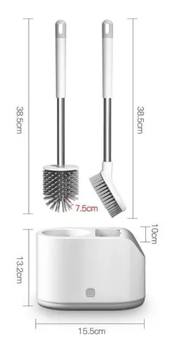 JUEGO DE DOBLE CEPILLO DE BAÑO - 4