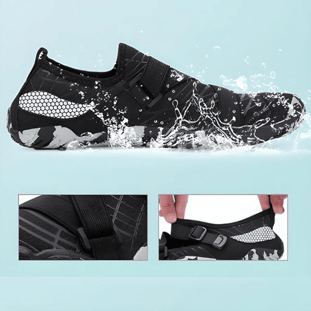 ZAPATILLAS CRUSEC ELÁSTICAS PLAYA ANTIDESLIZANTES DEPORTE - 2