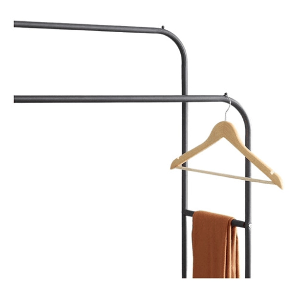 PERCHERO ORGANIZADOR ESTANTE DE ROPA MULTIUSO DE METAL - 2